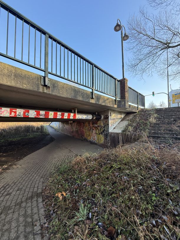 Die Unterführung Amtsbrücke
